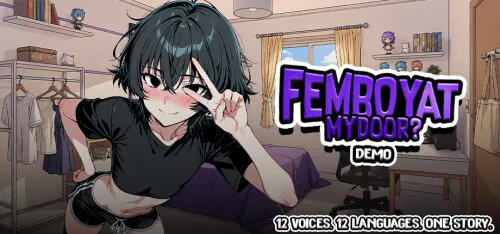 【日系/SLG/动态】门口的伪娘 Femboy at My Door Demo官中【PC+安卓