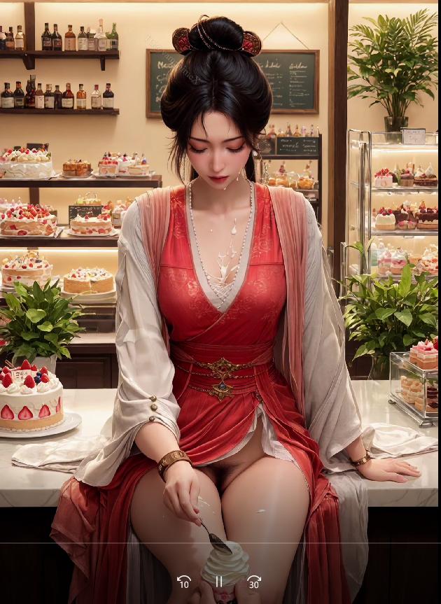 AI动画  蛋糕店慕沛灵
