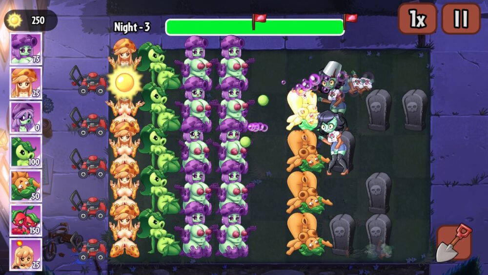 [新作PCSLG步兵] PvZ Sex Lawn 植物大战僵尸 春色草坪 欲望草坪 v1.0.1[250m]