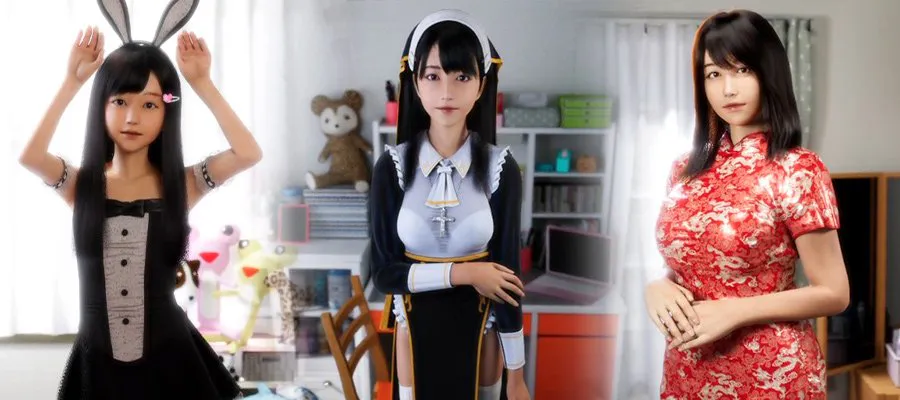 【3D互动SLG/中文/全动态/全CV】尼特与天使与涩涩家族 V1.45 官方中文步兵版+DLC+全回想【大更新/追加DLC