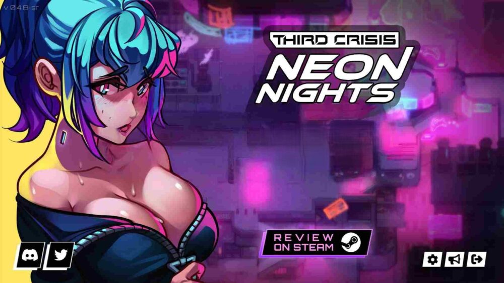 [PC/2D/SLG/生肉/赛博朋克/欧美]第三次危机：霓虹之夜 Third Crisis: Neon Nights [PC2.1GB/百度/迅雷/UC]